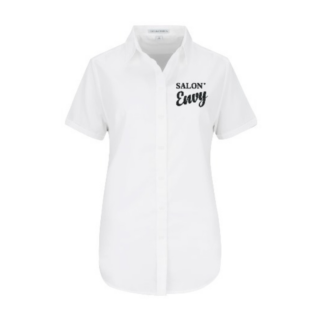 Ladies Short Sleeve SuperPro Twill Shirt